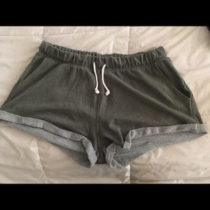 Green H&M Sweatshorts
